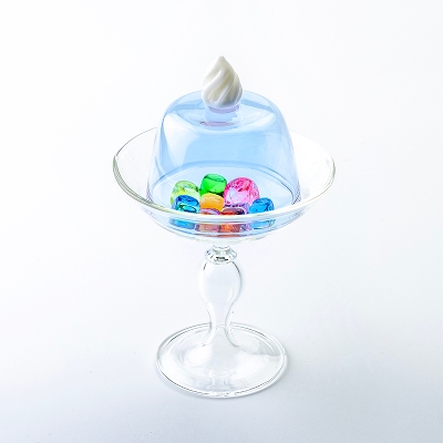 STUDIO】津坂陽介作 レースガラスのグラス（金巻） | KUROKABE